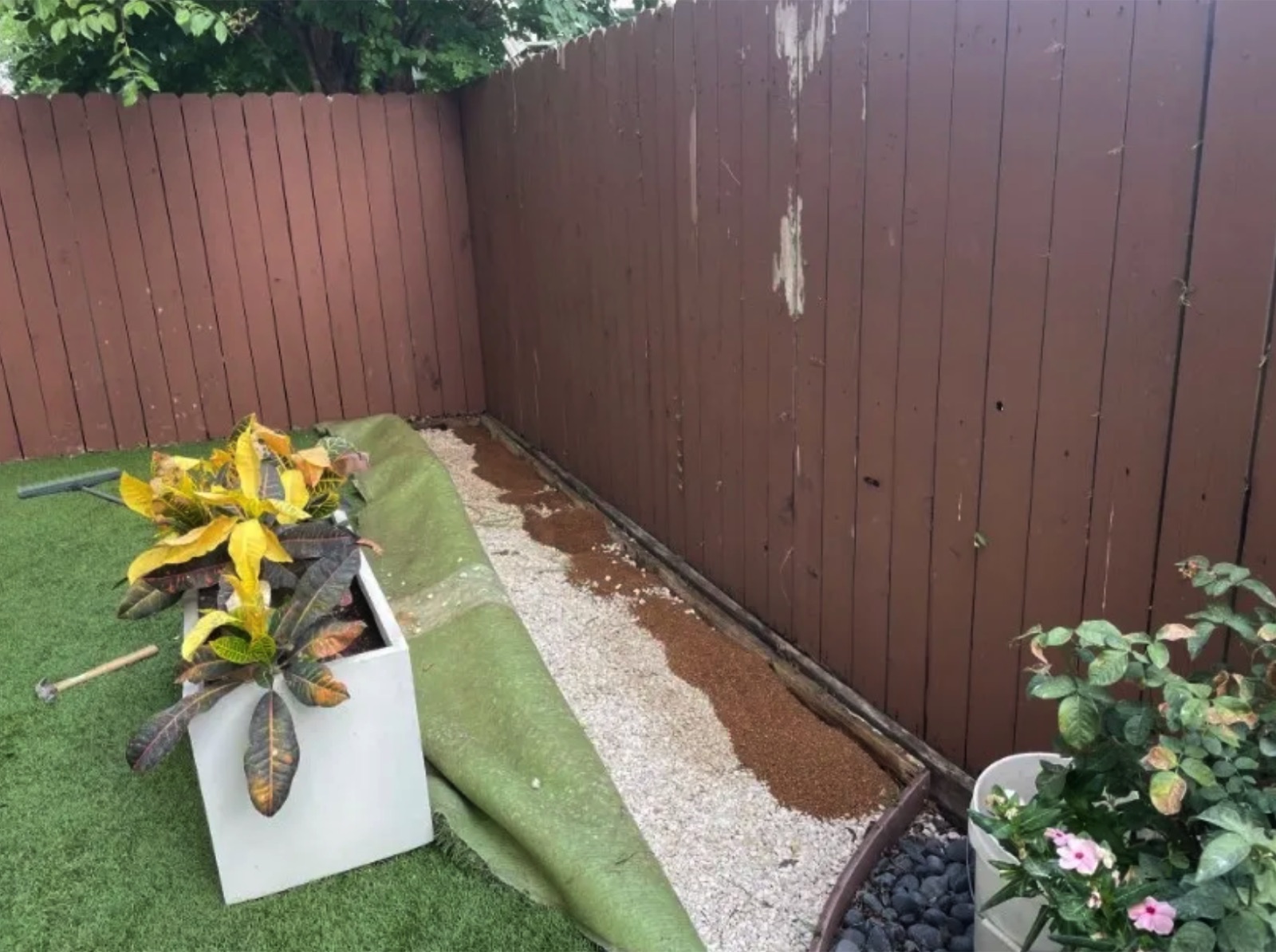 Finished and groomed surface